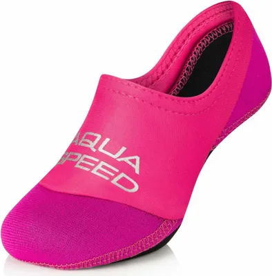 Produktbild von AQUA SPEED Neoprensocken Schwimmsocken Surfschuhe Socken neopren 26/27 pink