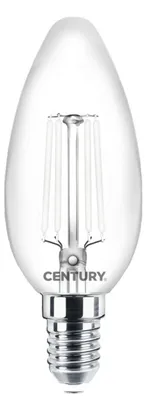 Obrázek produktu pro CENTURY LED žárovka Incanto bílá 4,5 W E14 2700 K 360°