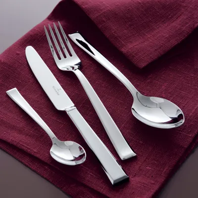 Produktbild von Villeroy & Boch Vorteilset 6 Stück Victor Tafellöffel Edelstahl silber/platin 1263500040