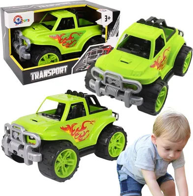 Produktbild von Geländewagen Buntes Auto Sicheres Spielzeug Für Kinder 4975