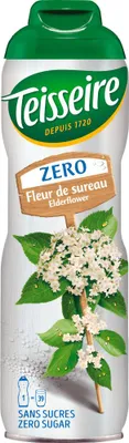 Produktbild von Sirup Holunderblüte Zero 0,6l - Mathieu Teisseire