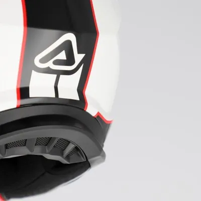 Obrázek produktu pro Enduro přilba ACERBIS Attack Shiny black and white velikost S