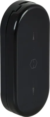 Produktbild von HOPPE Fenster-Griffloch-Verdeckrosette, Aluminium schwarz RAL 9005