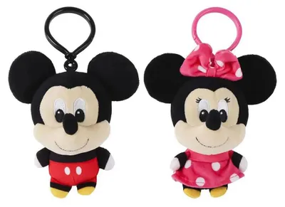Image de Peluche Porte-clés Disney Rouge