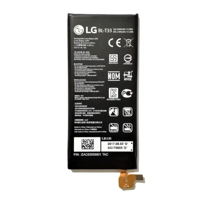 Produktbild von Handy Akku Original Lg Bl-T33 3000Mah Nachfuellbaren Litio Lg Q6 M700N