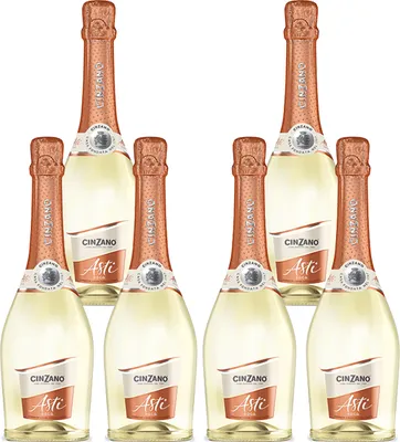 Produktbild von CinZano Asti fruchtig frischer Schaumwein aus Italien 750ml 6er Pack