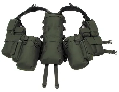 Produktbild von Tactical Weste, div. Taschen, oliv