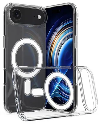 Image de Coque de protection hybride pour Apple iPhone 17, en acrylique et TPU, transparente