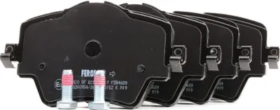 Produktbild von FERODO FDB4689 Bremsbeläge Satz Vorne für BMW 3 Touring (G21) 5 Touring (G31) 1 Schrägheck (F40) X1 (F48) 5 Limousine (G30, F90)