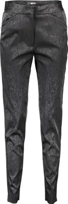 Produktbild von Elegante Schwarze Damenhose mit Taschen, Hakenknopf & Reißverschluss