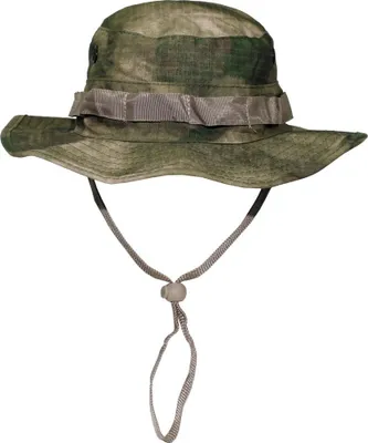 Produktbild von MFH US GI Buschhut, mit Kinnband, GI Boonie, Rip Stop, HDT-camo FG