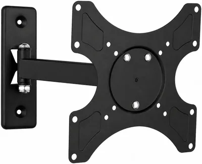 Productafbeelding van TV 19-37 inch kantelbaar 2 scharnieren zwart - Voor LED LCD