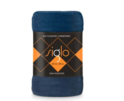 Obrázok produktu pre FARO Deka mikroplyš super soft modrá  Polyester, 220/200 cm