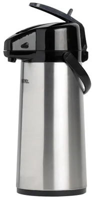 Image de Pichet à pompe isotherme 2,2l inox - Thermos - 183517 -