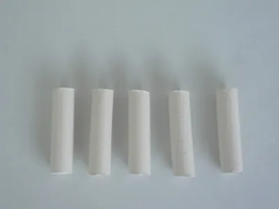 Produktbild von 1000 Stück 4 cm lang Tonröhrchen für Schießbuden usw.