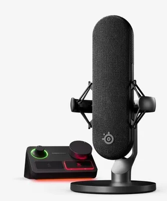 Zdjęcie produktu dla Steelseries ALIAS PRO, Mikrofon do komputera, 120 dB, 50 - 20000 Hz, 24 bit, 48 kHz, Przewodowa