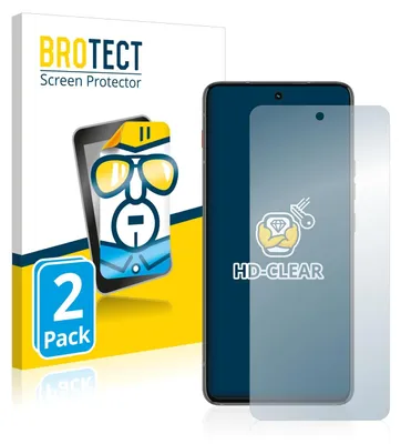 Produktbild von 2x Für Motorola ThinkPhone Schutzfolie BROTECT Displayschutz Display Schutz Folie Klar Transparent
