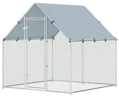 Productafbeelding van Kippenhok, ruim uitlooppad, weerbestendige afdekking, kippenhok