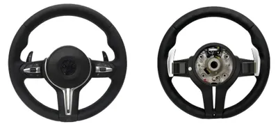 Obrázek produktu pro Volant, uhlíkové vlákno/kůže, sportovní design, M5 s airbagem