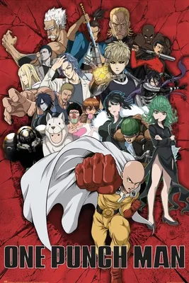 Productafbeelding van Poster van One Punch Man, afmetingen 61x91,5 cm