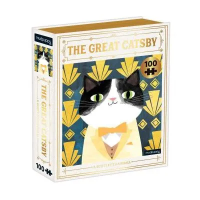 Produktbild von The Great Catsby Bookish Cats 100 Piece Puzzle