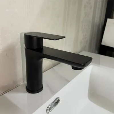 Produktbild von 360Home Badezimmer Wasserhahn Waschbecken Armatur schwarz