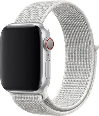 Obrázek produktu pro Swissten - Nylonový suchý zip Apple Watch 38-41 mm (bílé)