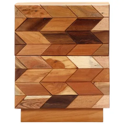 Produktbild von Nachttisch Altholz Poliert und lackiert 40x30x50 cm