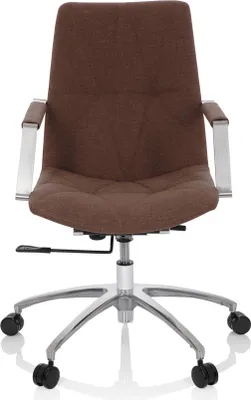 Obrázek produktu pro hjh OFFICE Home Office Kancelářská židle SARANTO II Kancelářská židle s područkami Látková otočná židle