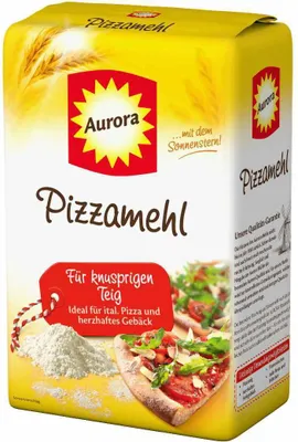 Immagine prodotto di Aurora Mills Aurora farina per pizza miscela speciale di farina di grano 1000g