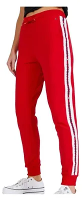 Obrázok produktu pre Dámske tepláky Tommy Hilfiger, červené, UW0UW02536-XLG L