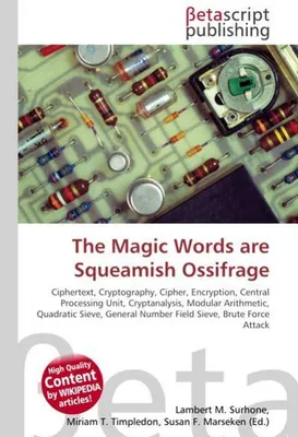 Produktbild von The Magic Words are Squeamish Ossifrage