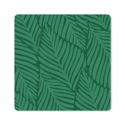 Produktbild von MuchoWow® Mauspad Mousepad Blätter - Muster - Dschungel - Jungen - Mädchen - Kinder - Kinder 30x30 cm - Mousepads - Maus Mat - Pad - Mausunterlage - Gaming