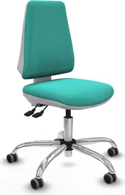 Image de Chaise de bureau Piqueras y Crespo, modèle B00056G, couleur turquoise