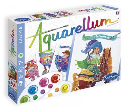 Immagine prodotto di Sentosphere Aquarellum junior i 3 moschettieri