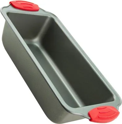 Produktbild von Famanu Brotbackform Antihafteigenschaft - 85 x 45 x 2,75 cm mit Silikonhandgriffen
