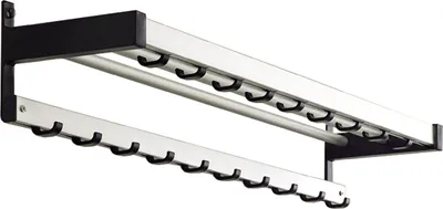 Produktbild von Wandgarderobe Garderobe Hakenleiste Flurgarderobe mit 19 Haken