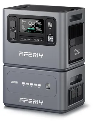 Immagine prodotto di Batteria di espansione - P280 - Batteria LiFePO4 - 2048 Wh - Per centraline portatili - Generatore solare - Utilizzo in ambienti esterni