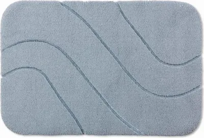 Produktbild von Rhomtuft Badteppich Bahama rechteckig Farbe aquamarin Größe 80x160 cm