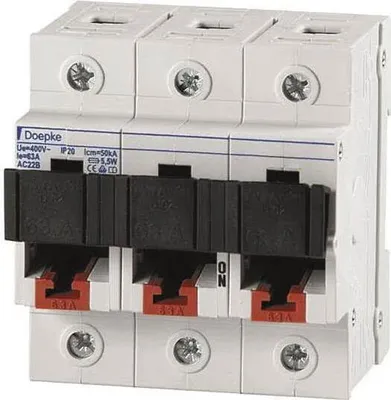 Immagine prodotto di Doepke Tytan II D0-63-3/E 09980100 Lasttrennschalter 09980100 1 (09980100)