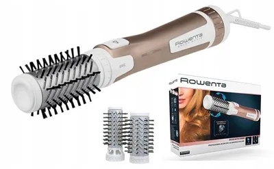 Produktbild von Rowenta Cf9520 Warmluftbürste 1000W Ionisation 2 Rotierende Bürsten 40/50 mm