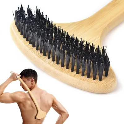 Productafbeelding van Extra lange houten rugkrabber - Natuurlijke bamboe jeukverlichting voor mannen en vrouwen
