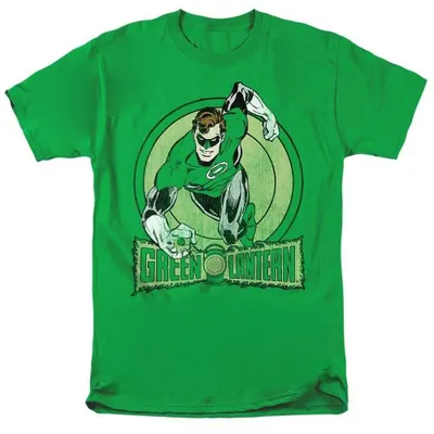 Immagine prodotto di Maglietta Green Lantern, unisex, per uomo/donna, modello TV38284 (taglia L), colore giallo-verde brillante