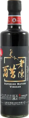 Produktbild von SHUITA schwarzer Shanxi Essig 500ml | 5% Säure | 5 Jahre gereift | Traditioneller reife Essig