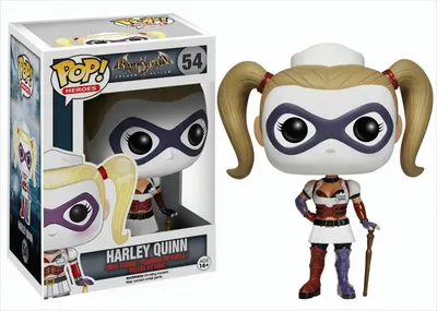 Produktbild von FUNKO WACKELKOPF POP CULTURE DC COMICS ARKHAM ASYLUM HARLEY QUINN FIGUR NEU!  Funko