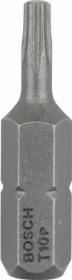 Image de Embout de vissage Bosch Professional extra-dur, T10, 25 mm, lot de 3, 1 pièce.