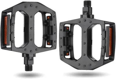 Image de Pédales de VTT en alliage d'aluminium, pédales réfléchissantes, pédales pour vélo électrique, antidérapantes, VTT, vélo de course