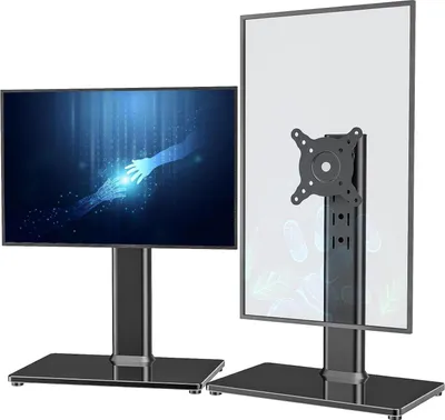 Produktbild von Monitor Ständer für 13-32 Zoll Monitore höhenverstellbar schwarz