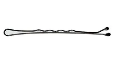 Productafbeelding van Comair haarspelden, golvend, 500 stuks - 48 mm, zwart