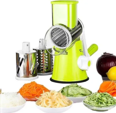 Produktbild von Käseraspel Schneidemaschine 3-in-1